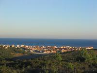 Blick vom La Clape aufs Mittelmeer